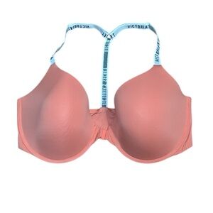 Victoria’s Secret T-shirt lightly lined, Demi Bra, Peach, 38DD